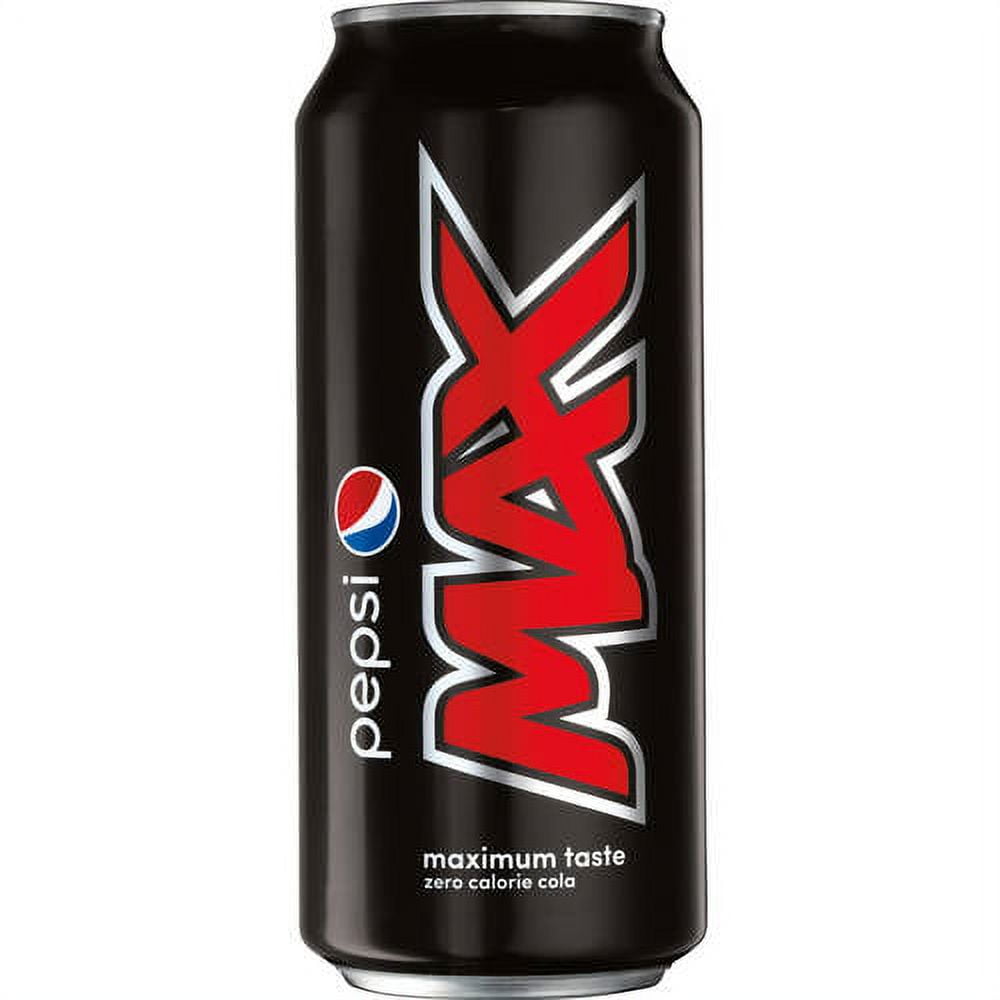 Pepsi Max Zero Calorie Soda, 16 Fl. Oz.