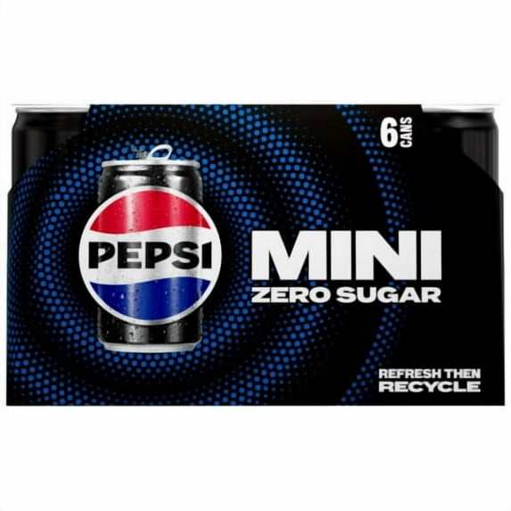 Pepsi Mini Zero Sugar Cola Soda