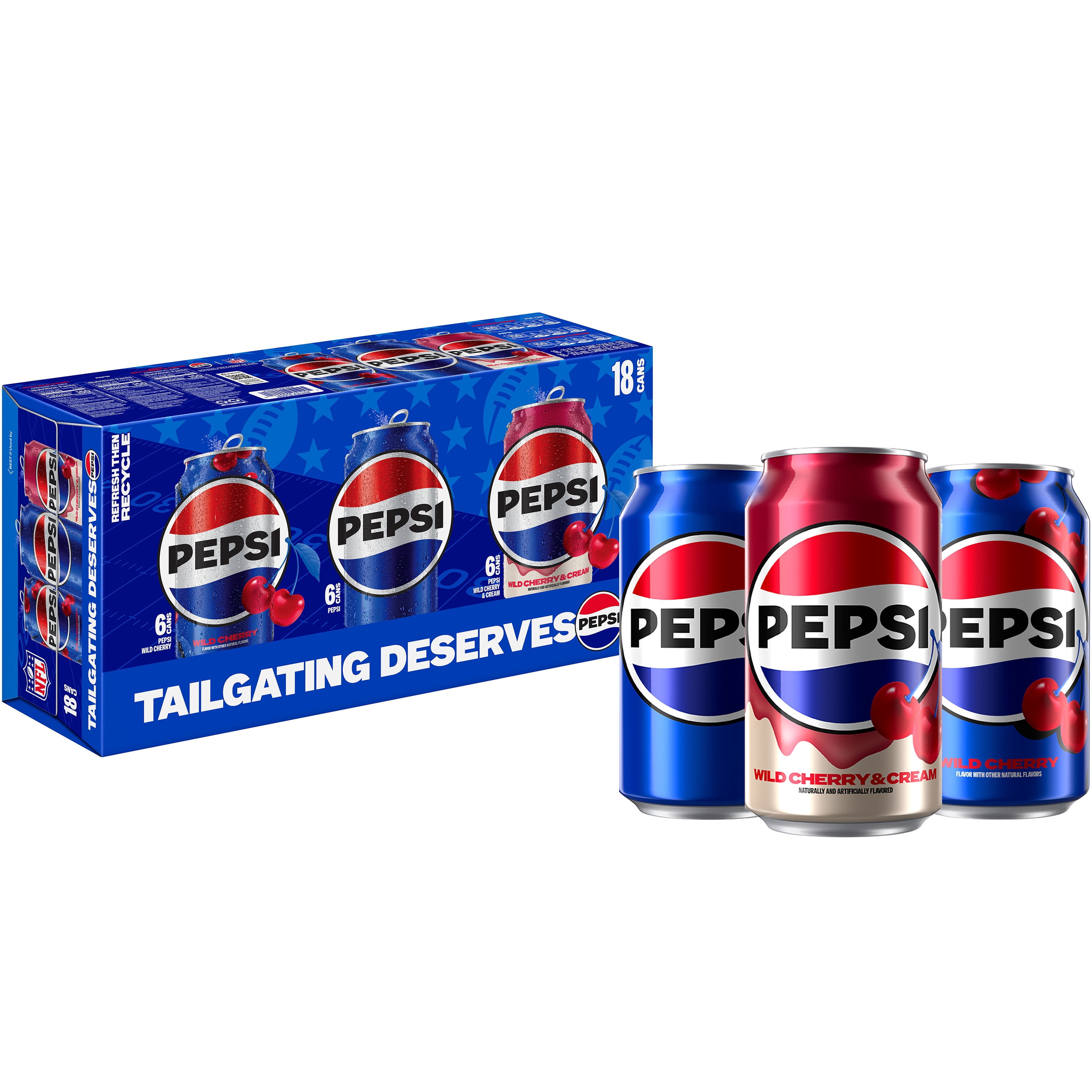 PEPSI☆スクイーズボトル☆5本セット☆非売品 Pepsi NFL Variety Pack 12 fl oz, 18ct Can - Walmart.com