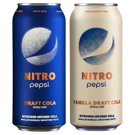Pepsi Nitro 2F Variety Pack, 13.65 oz Cans, 12 Count