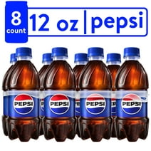 Pepsi, Original Cola Soda Pop, 12 fl oz Bottles, 8 Pack