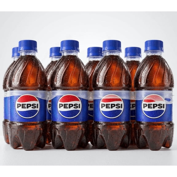 Pepsi, Original Cola Soda Pop, 12 fl oz Bottles, 8 Pk