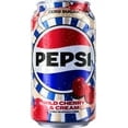thumbnail image 1 of Pepsi Zero Sugar Soda Wild Cherry & Cream 12 fl oz, 6 Count Cans, 1 of 4