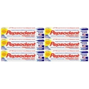 Pepsodent Complete Care Toothpaste, Original, 5.5 oz (6 Pack) (Bundle)