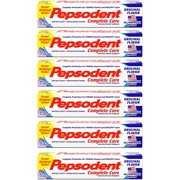Pepsodent Complete Care Toothpaste Original Flavor 5.5 oz ( Pack of 6)