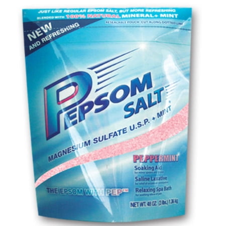Pepsom Salt Peppermint 48 Oz.