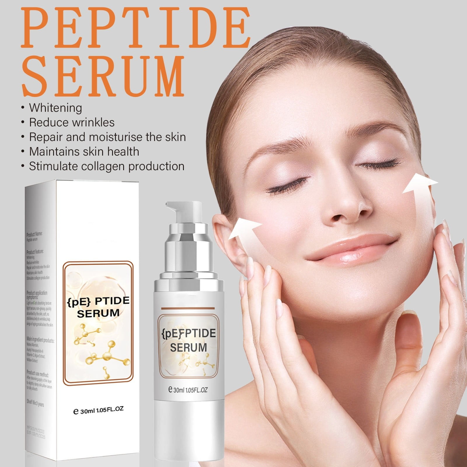 Peptide For Face Peptide Advanced Skin Care Fight Signs Of Aging Minimize Fine Lines Skin 30ml