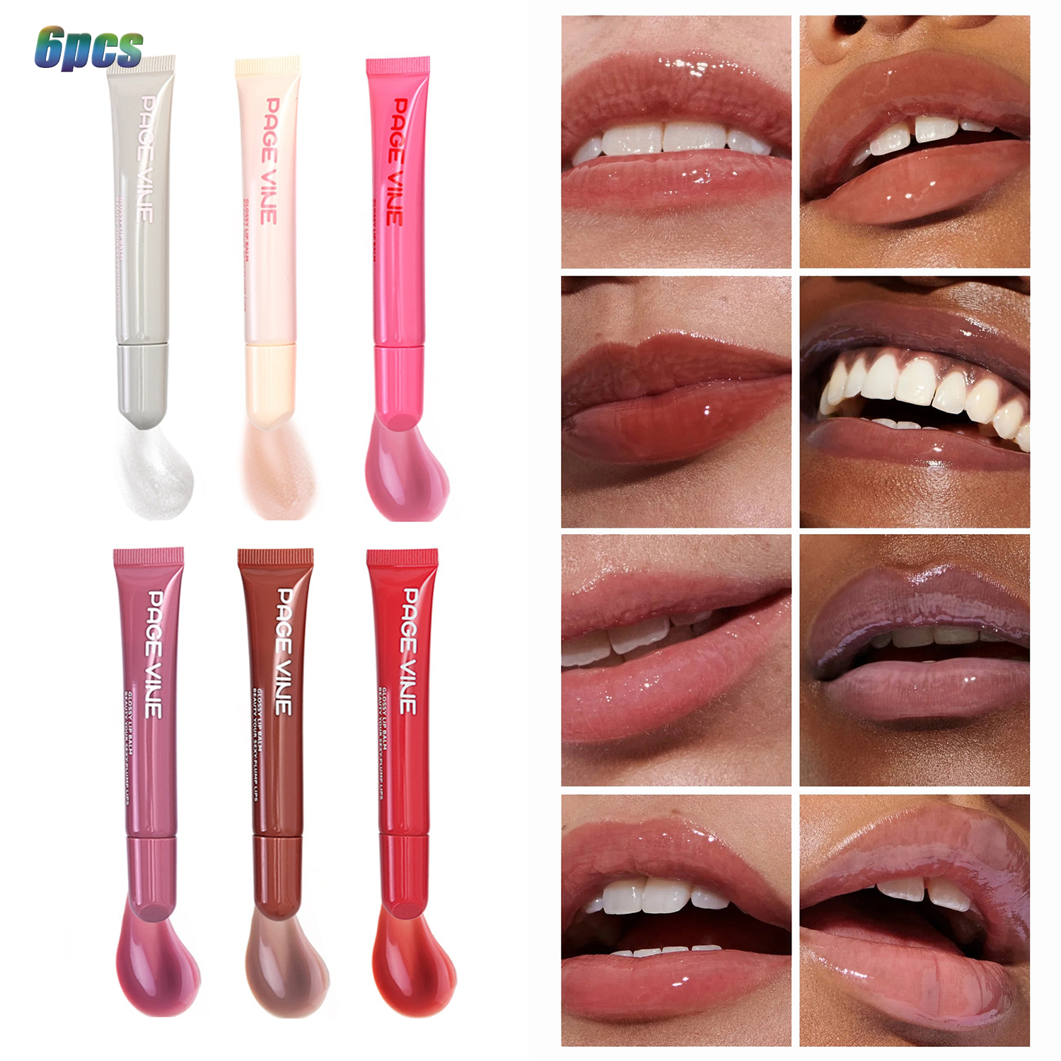 Peptide Lip Tint, Hydrating Lip Gloss,Sheer Color and Hydrating Finish