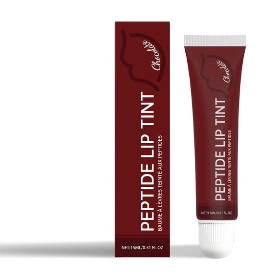 Peptide Lip Tint, Moisturizing Lipstick, Long-Lasting Nourishing Lip Color with Brightening Effect, Repairing Dry and Cracked Lips, Gentle formula Suitable for Sensitive Skin