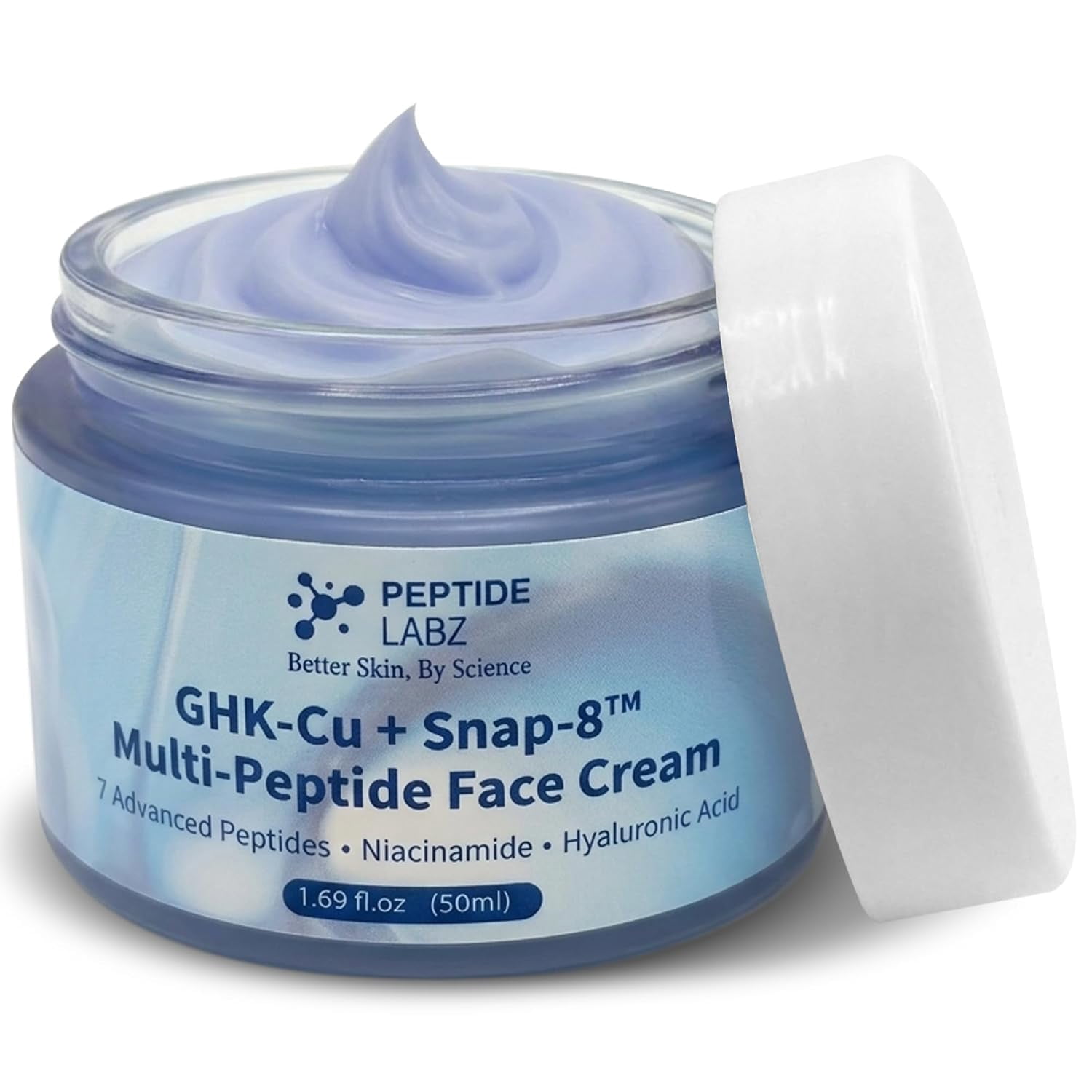 ghk-cu and snap-8 blended moisturizing cream Copper Peptide Creams for Skin Care Copper Peptide Serum -