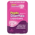 thumbnail image 1 of Pepto Bismol Anti Diarrhea Fast Relief LiquiCaps, 24 Ct, 1 of 11