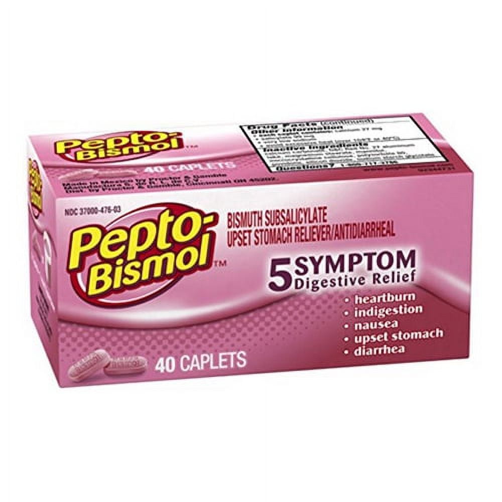 PeptoBismol Caplets Easy To Swallow 40 Ea
