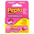 thumbnail image 1 of Pepto Bismol Chewable Tablets, Upset Stomach Relief, Anti Diarrheal, Cherry, 24 Count, 1 of 9