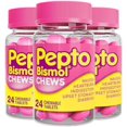 Pepto Bismol Chews, Fast and Effective Digestive Relief from Nausea