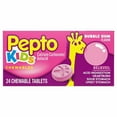 thumbnail image 1 of Pepto-Bismol Children Chewable Tablets, Bubble Gum Flavor - 24 Each, 6 Pack, 1 of 6