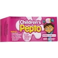 thumbnail image 1 of Pepto Bismol Children's Pepto Bubble Gum Flavor Chewable Tablet, 24ct, 3-Pack, 1 of 5