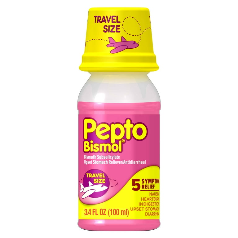 Pepto Bismol Liquid, Relief for Upset Stomach & Diarrhea, OTC