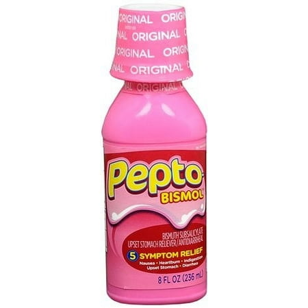 Pepto-Bismol Original Antidiarrheal, Upset Stomach Liquid - 8 Oz