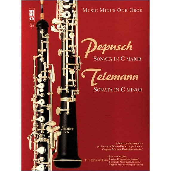 Pepusch - Sonata in C Major; Telemann - Sonata in C minor: Music Minus One Oboe
