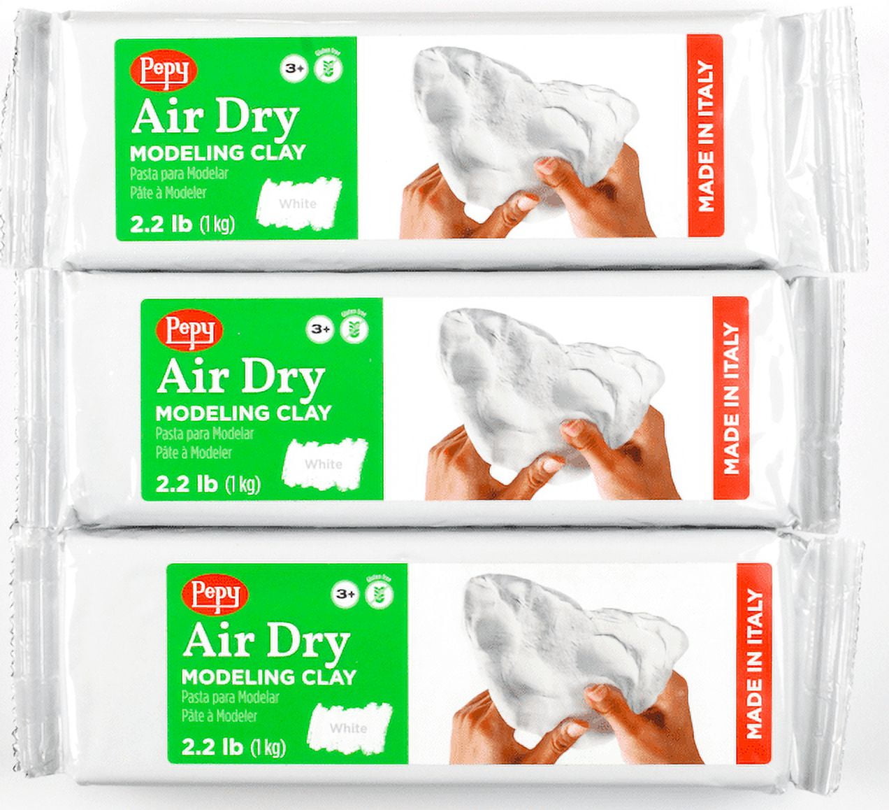 Air Dry Clay White : Air Dry Clay : Clays