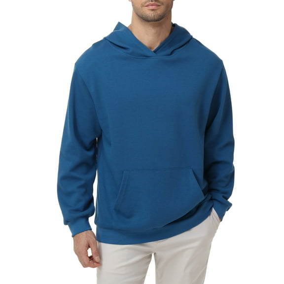 Pepypepy Men’s Pullover Hoodie, Lightweight Cotton Hooded Sweatshirt, Size: S-XXL