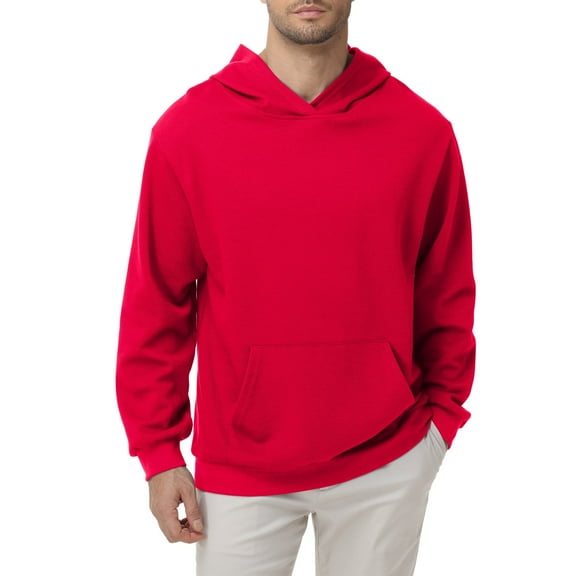 Pepypepy Men’s Pullover Hoodie, Lightweight Cotton Hooded Sweatshirt, Size: S-XXL