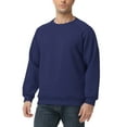 thumbnail image 1 of Pepypepy Men’s Pullover Sweatshirt – 100% Cotton Double-Knit Crewneck, Solid Long Sleeve Top，Sizes: S-XXL, 1 of 6