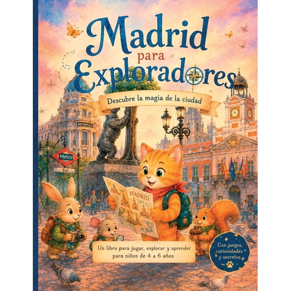 Pequeos Exploradores Madrid Para Exploradores: Un viaje para aprender jugando, (Paperback)