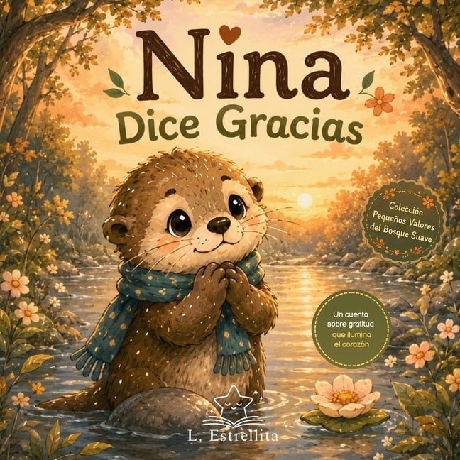 Pequeños Valores del Bosque Suave Nina la Nutria Dice Gracias: Un cuento infantil cozy sobre gratitud, amor cotidiano y pequeñas cosas que iluminan el cor, (Paperback)