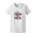thumbnail image 1 of Per Aspera Ad Astra Quote T-Shirt Women -Image by Shutterstock, Female Large, 1 of 4