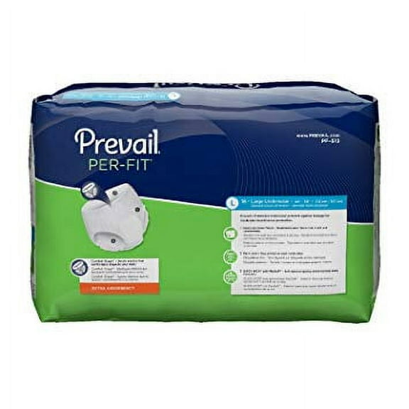 Per-Fit Brief – Large 4 bags of 18 (72 ct.)