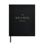 &And Per Se Wellness Journal, 6.5"x 8", 91 Days Undated Self-Care Mental Health Journal, Guided Prompts for Reflection (Black)