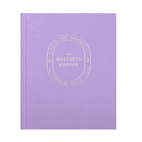 &And Per Se Wellness Journal 91-Day Self Care Journal with Mindfulness & Gratitude Prompts, Undated Daily Reflection & Goal Planner, Hardcover Wellness Notebook for Women & Men(Lavender)