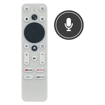 PerFascin Remote Control for ONN Android TV, White