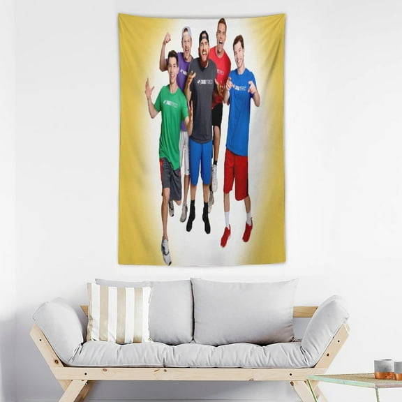 PerFect Dude Tapestry Soft Cool Pattern Wall Blanket Hanging Tapestries for Bedroom Living Room Dorm Decor 40x60inch