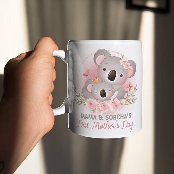 PerS1onalized Godparent Mug, Godmother Gift, Godfather Mug, BaptiS1M TH1ank You, Custom Name 2025, Gift from GoD1C1hild, Minimalist Keepsake Gift