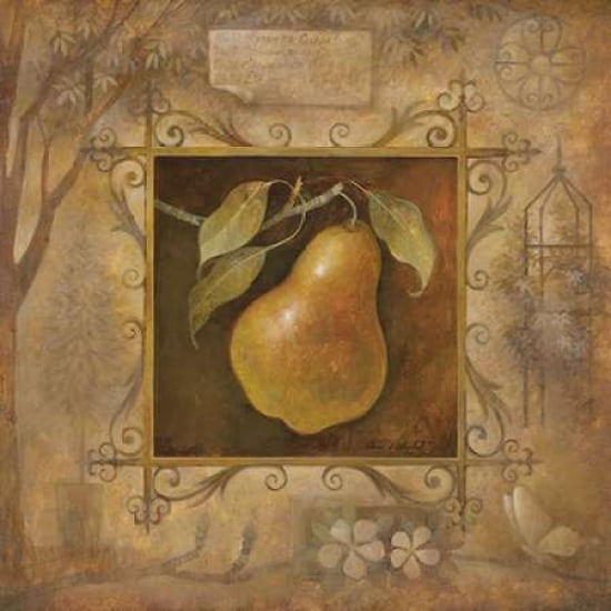 Pera Bella Canvas Art - Elaine Vollherbst-Lane (24 x 24)