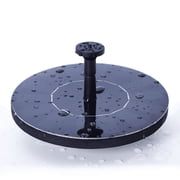Peralng Solar Bird Bath Fountain Pump,1.4W Floating Solar Panel Kit Submersible Pump for Garden or Patio