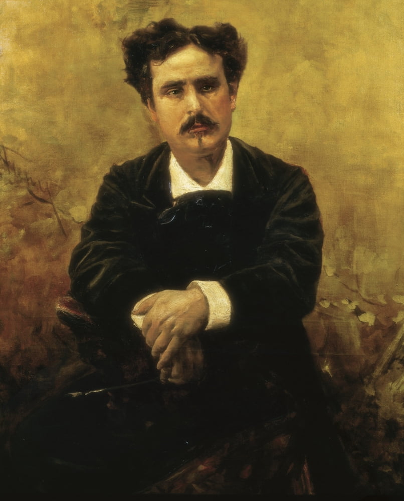 Peralta Del Campo Francisco (1837 - 1897) Canvas Art - (18 x 24)