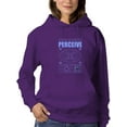 thumbnail image 1 of Perceive Vectors Techno Style Hoodie Women -Image by Shutterstock, Female Large, 1 of 4