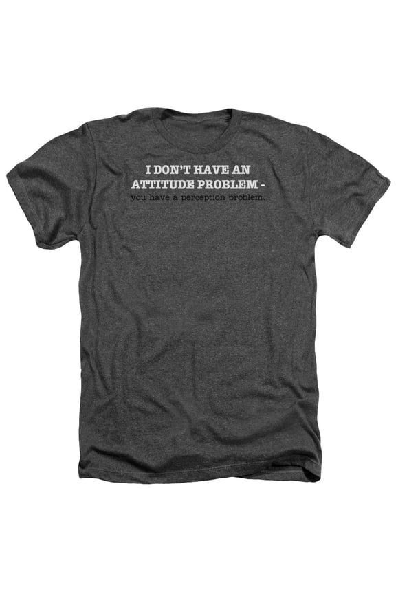 - Perception Problem - Heather Short Sleeve Shirt - Small