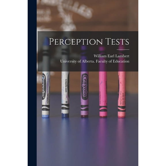 Perception Tests, (Paperback)