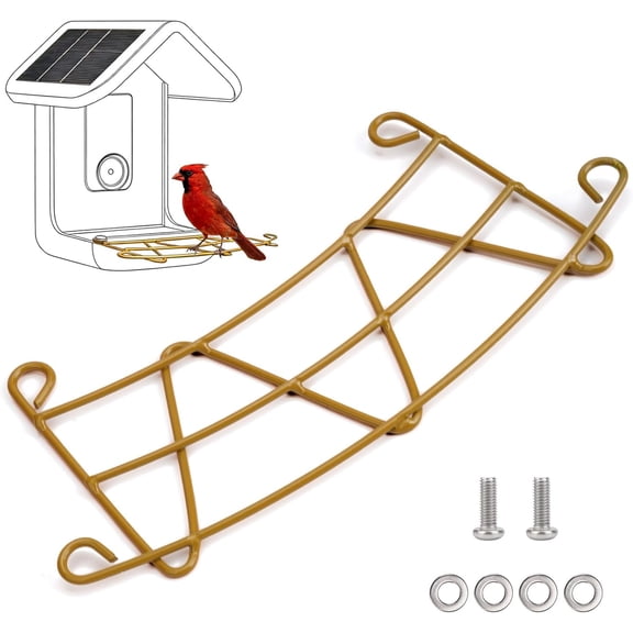 Perch Extender for Bird Buddy Smart Bird Feeders, Durable BirdBuddy Add-on Accessory in Metal