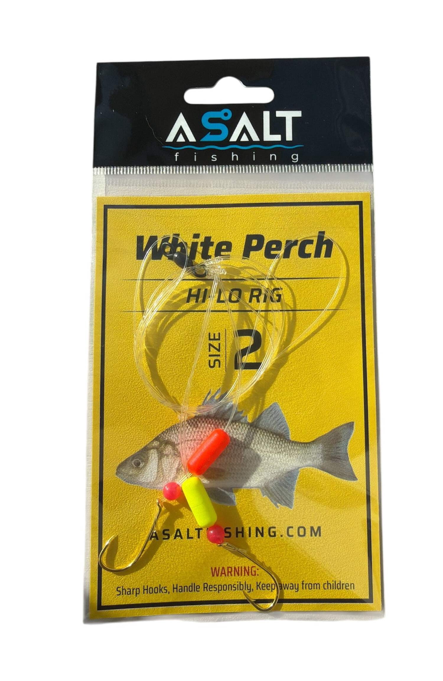 Floating Rig Perch Asalt Fishing White Perch (Ocean Perch) Hi-Lo Fishing Rigs with Floats ...
