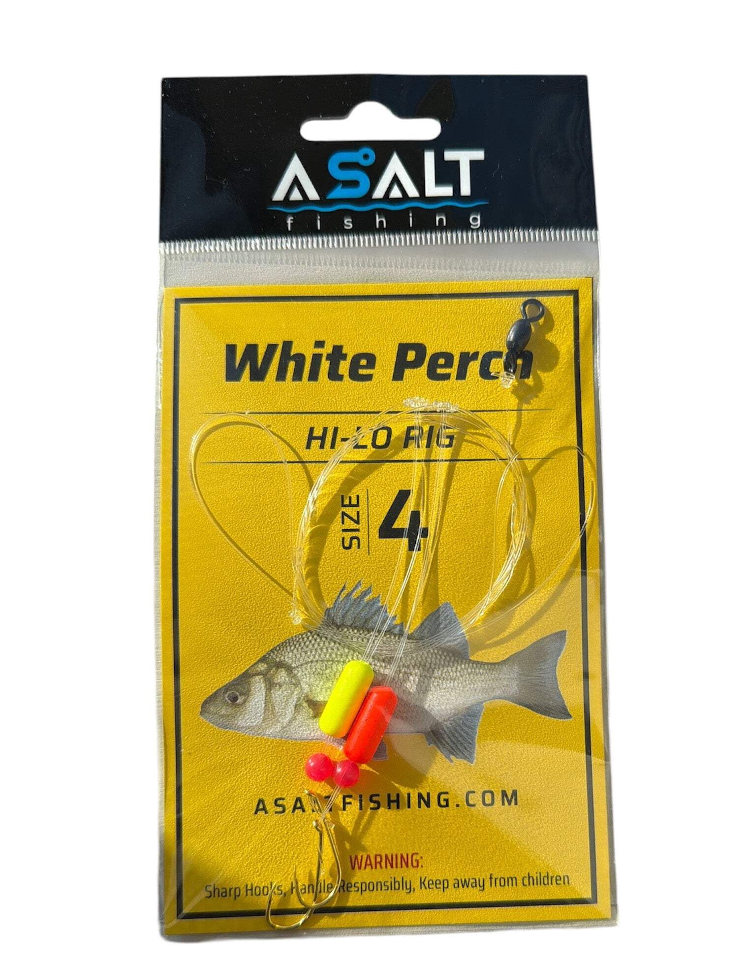 Perch Bread Rig Asalt Fishing White Perch (Ocean Perch) Hi-Lo Fishing Rigs with Floats ...