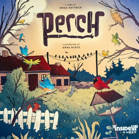 Perch Strategy Board Game for Ages 14+, from Asmodee