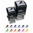 thumbnail image 1 of Perched Dark-Eyed Junco Bird Self-Inking Rubber Stamp Ink Stamper - Red Ink - Large 1-1/2 Inch, 1 of 7