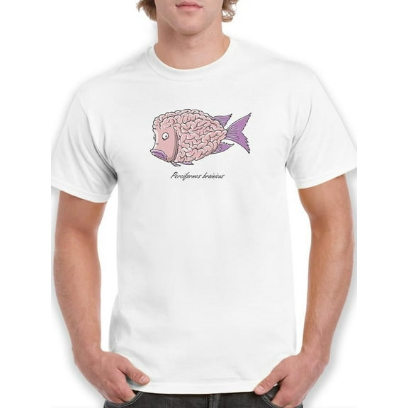 Perciformes Brainicus T-Shirt Men -Engin Selcuk Designs, Male XX-Large