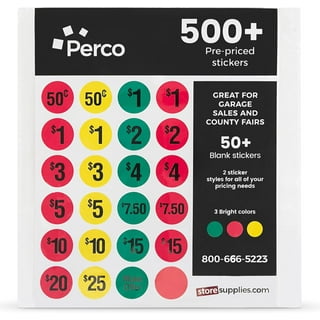 Pricing stickers, Price sticker for retail $9.99,Preprinted price