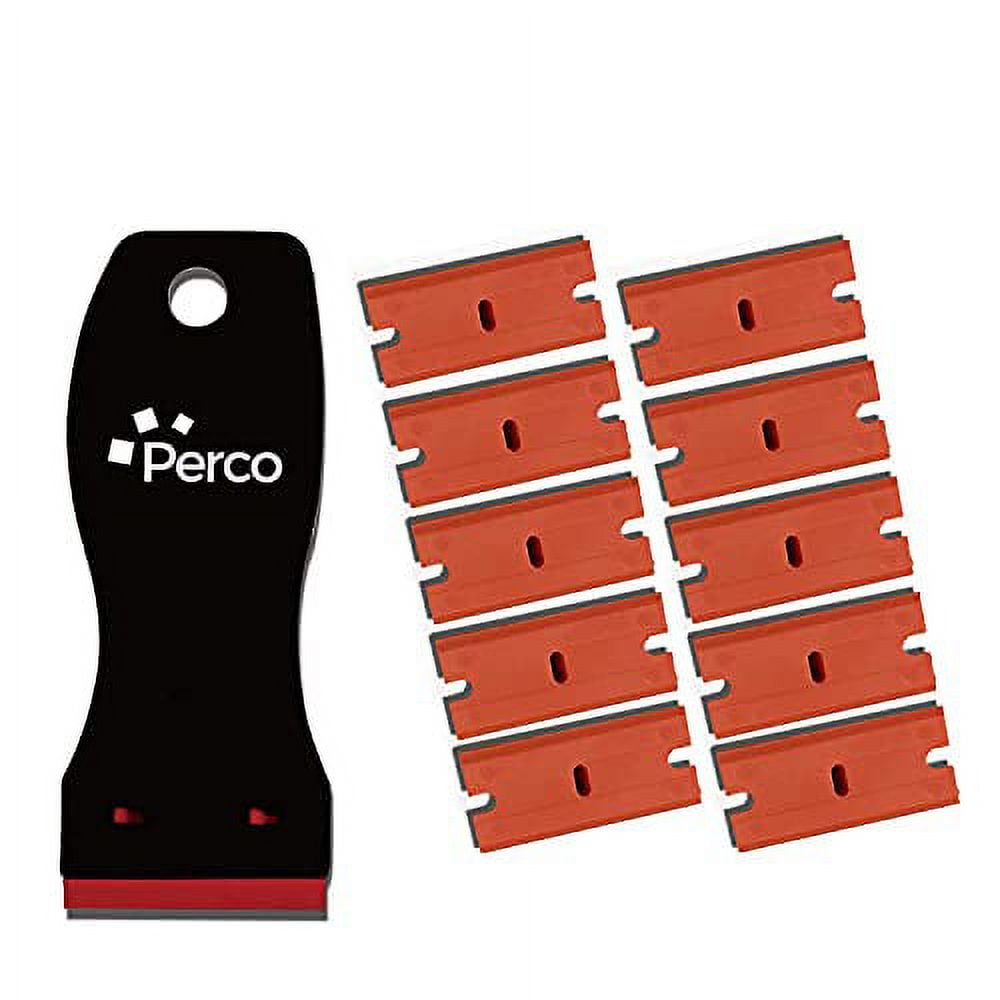 Perco Glue Off Adhesive Remover 3.3 oz With Scraper & Plastic Razor